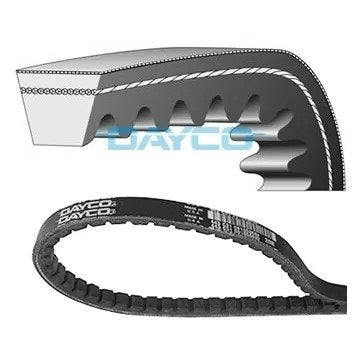 Water Pump Drive Belt 2.25/2.5: 563132G. Land Rover Parts for Defender. Top Quality Dayco