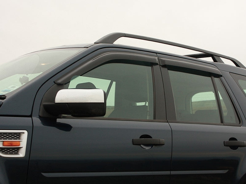 Front & Rear Wind Deflector Set: DA6074. Land Rover Parts for Freelander. Reproduction Britpart