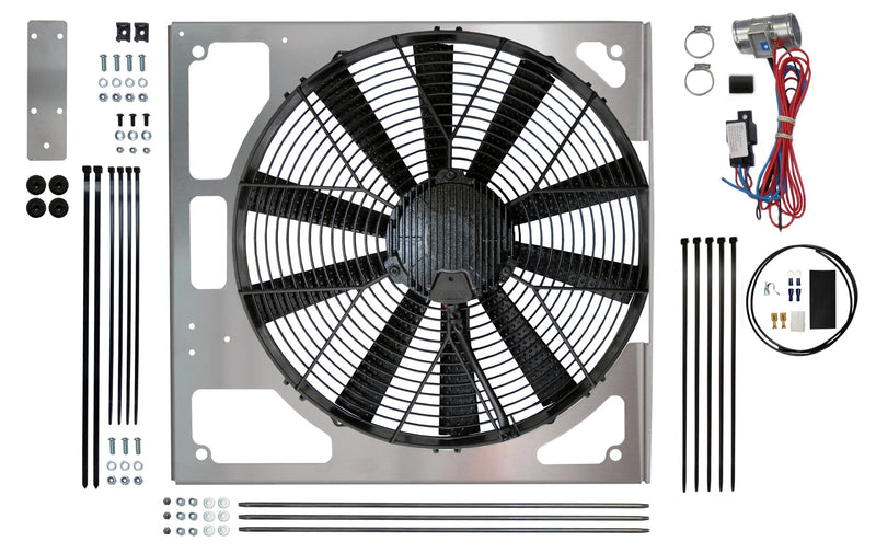 Revotec Electric Fan Kit TD5: HA7008. Land Rover Parts for Defender, Discovery. Top Quality Revotec