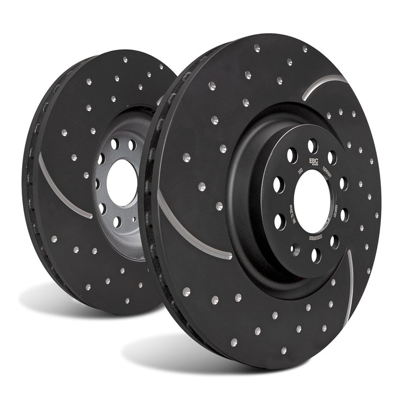 EBC GD195 Performance Front Brake Discs: LR017951EBC. Land Rover Parts for Defender, Discovery, Range Rover. Top Quality EBC