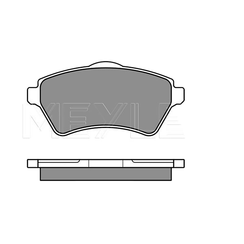 Pad Set Vented: LR021899Q. Land Rover Parts for Freelander. Top Quality Meyle