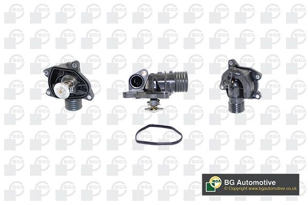 Thermostat & Housing TD4: PEL100570L. Land Rover Parts for Freelander. Good Quality BGA