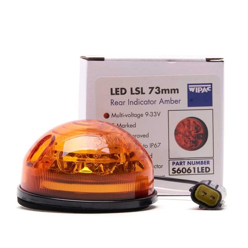 Wipac Front & Rear Indicator LED Light: S6061LED. Land Rover Parts for Defender. Top Quality Wipac