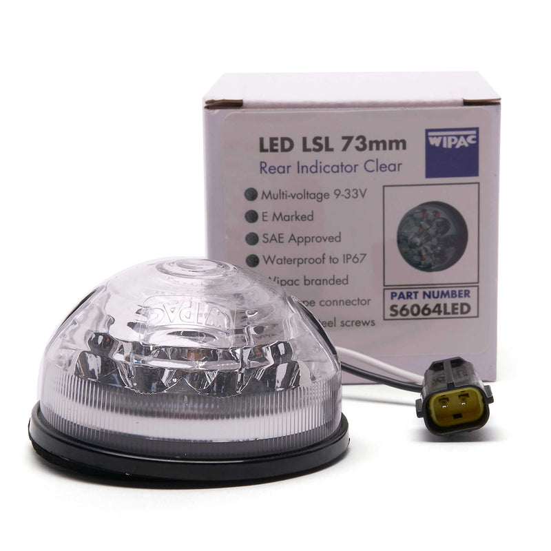 Wipac Rear Clear Indicator LED Light: S6064LED. Land Rover Parts for Defender. Top Quality Wipac