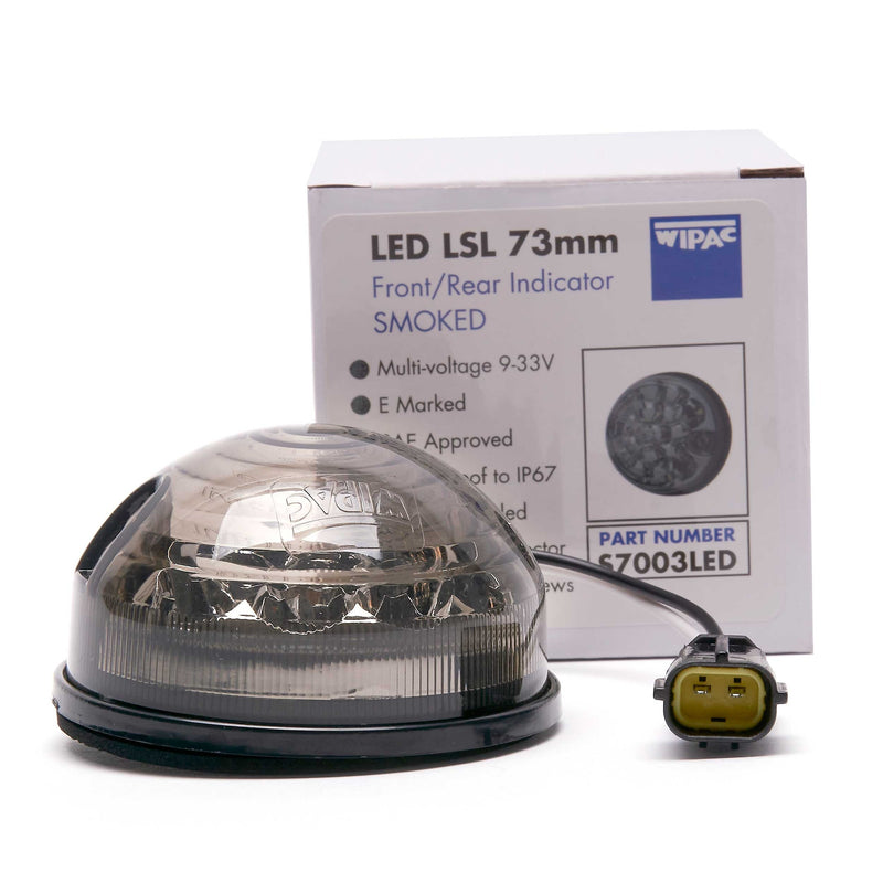 Wipac Front & Rear Smoked Indicator LED: S7003LED. Land Rover Parts for Defender. Top Quality Wipac